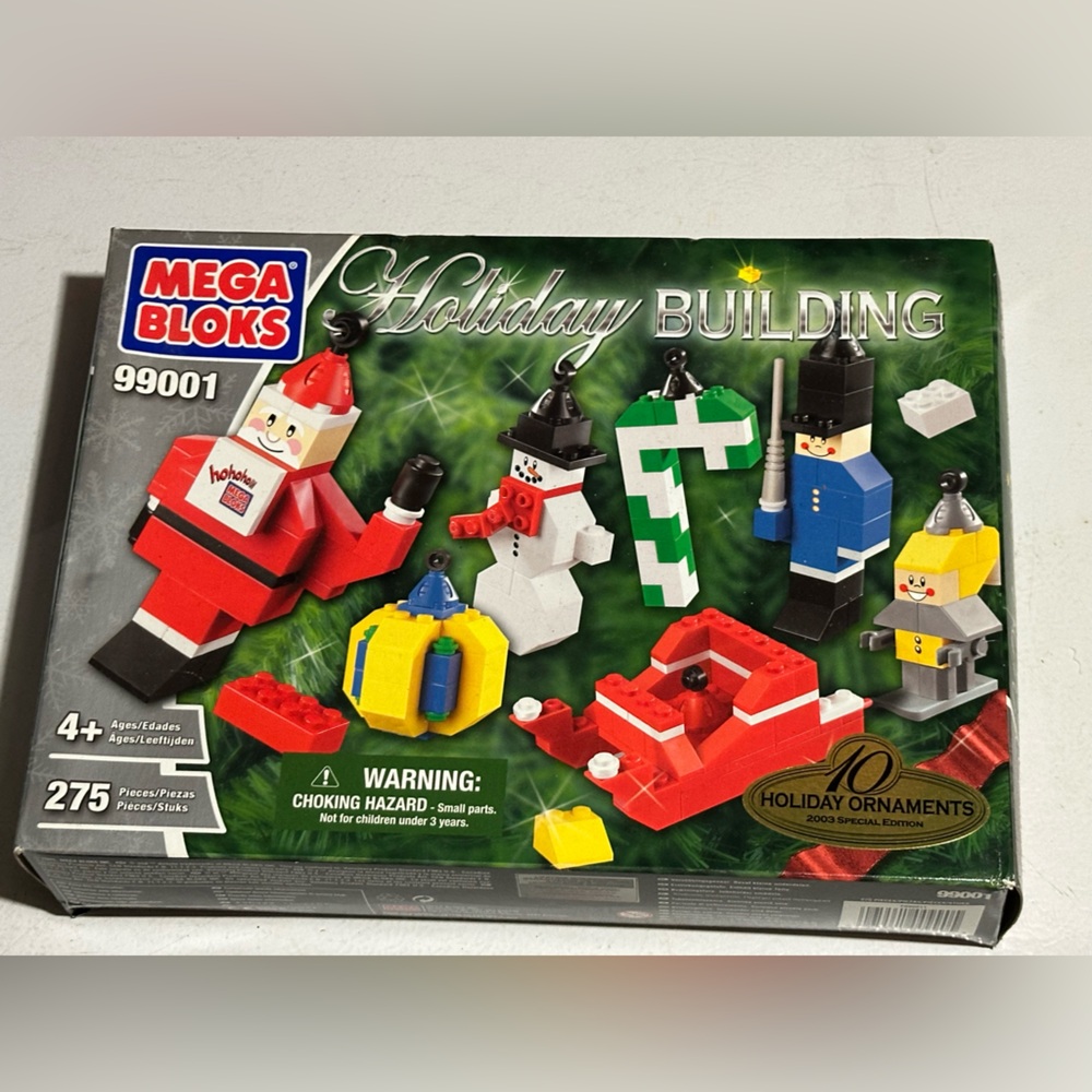 Mega Bloks Ornament Building Set NIB